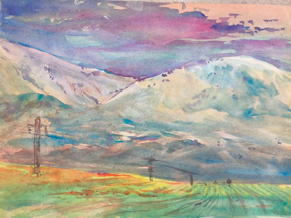 Художник Урал Тансыкбаев