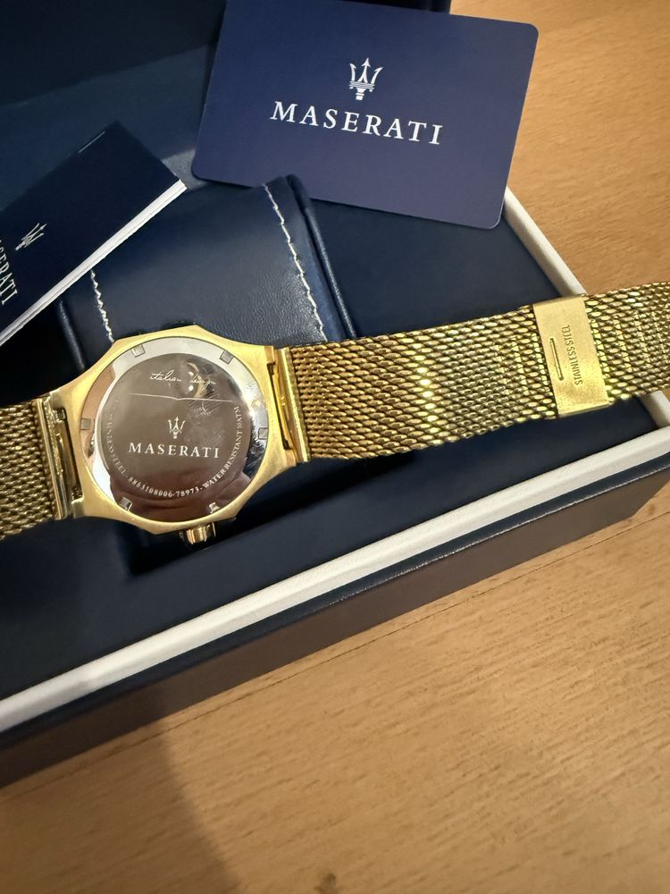Мъжки Часовник Maserati Potenza Gold