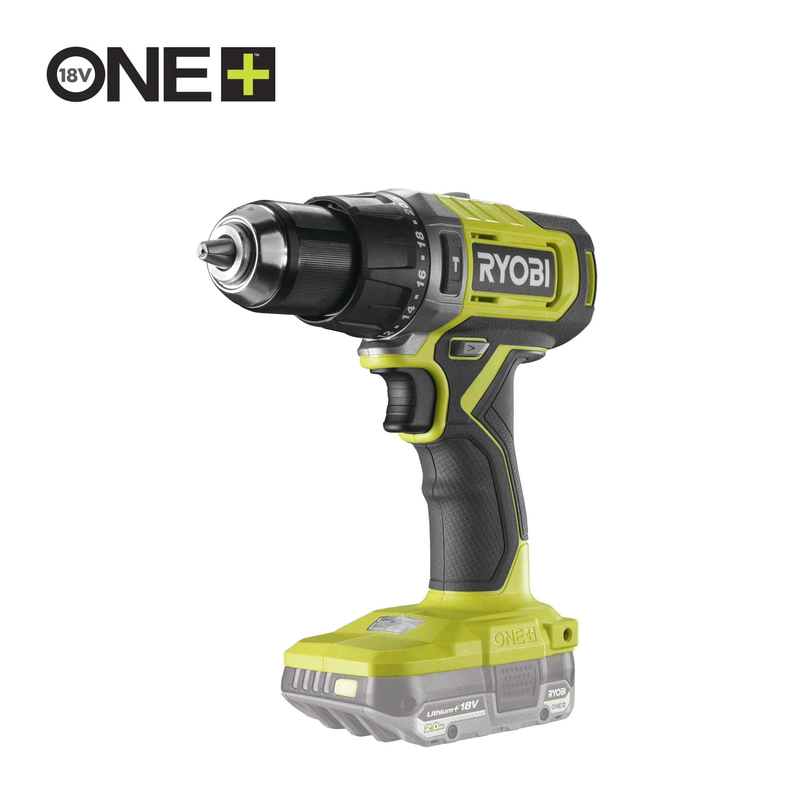 Ryobi-Mașină de găurit cu percuție 18V ONE+™ HP, motor fără peri