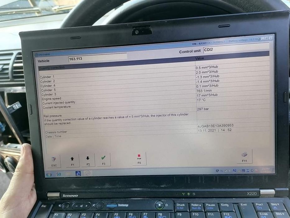 НА ЧАСТИ ! ML W163 270 CDI Facelift