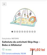 Salteluta de activitati Skip Hop – Bebe si Alfabetul