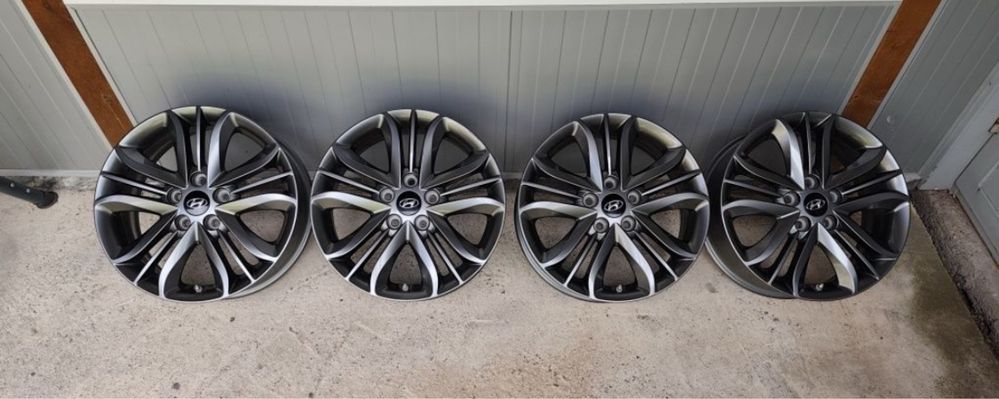 5x114.3 – Оригинални лети джанти 17” Графит за Hyundai Tucson