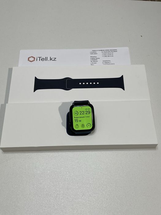 Смарт часы Apple Watch SE GPS Gen.2 2024 M/L 44 мм черный