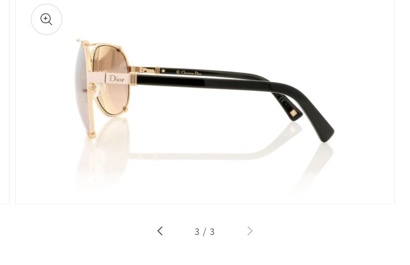Оригинални очила CHRISTIAN DIOR Aviator Sunglasses STRAS63