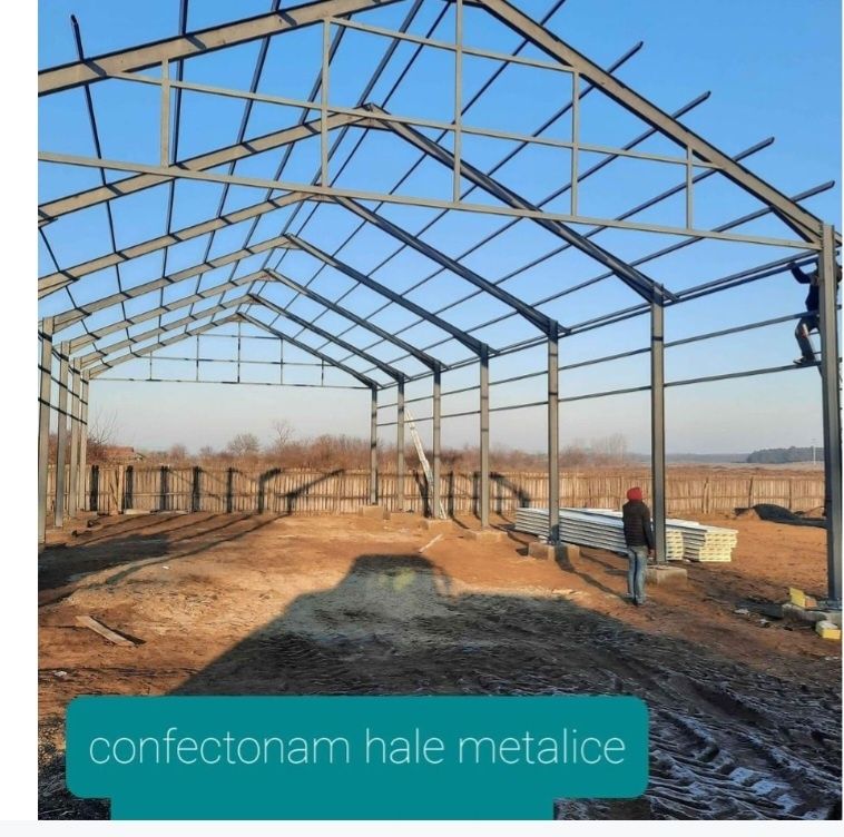 Executăm hale metalice din profile ipe