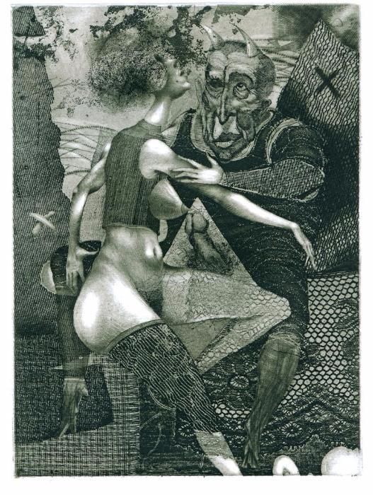 Графика Офорт Рисунки Уникати