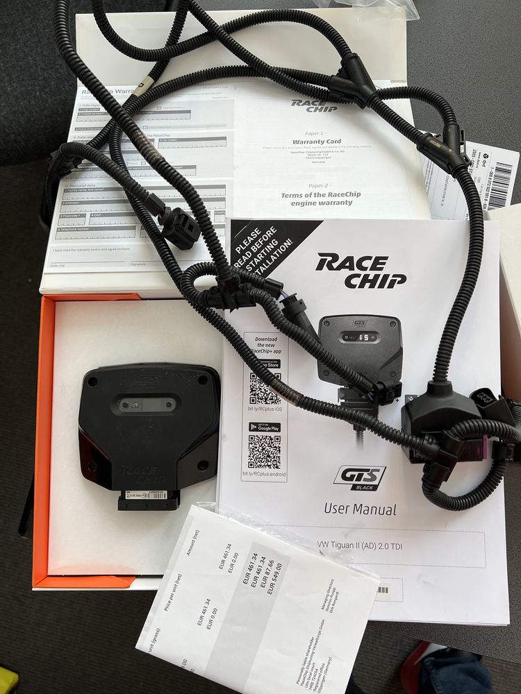 Race Chip "GTS Black" pentru Tiguan 2.0 TDI 190 HP