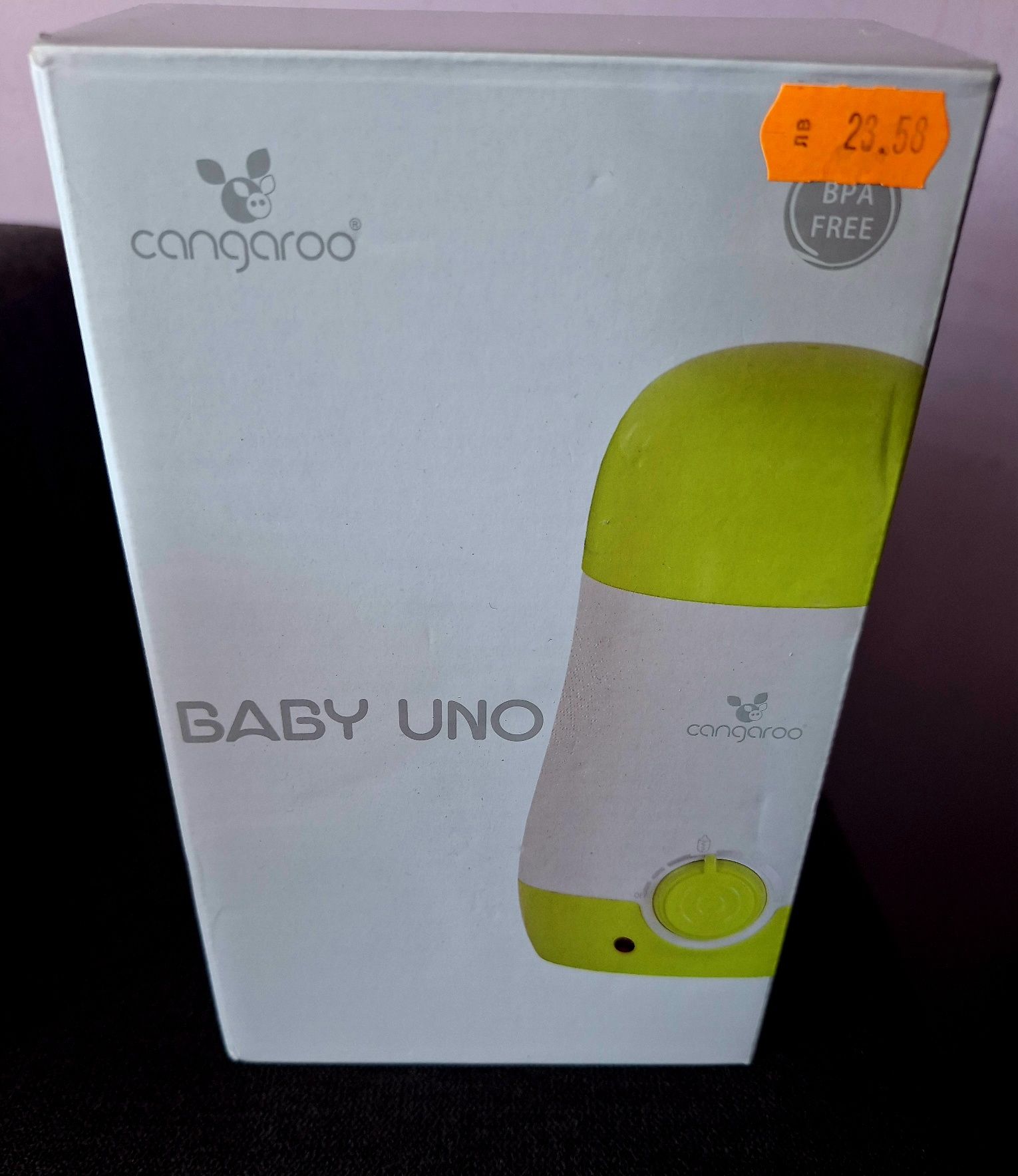Електрически нагревател 3 в 1 Cangaroo - BabyUno, зелен