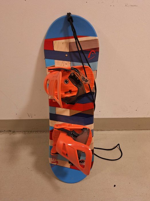 Детски сет сноуборд Head 70cm + обувки Burton