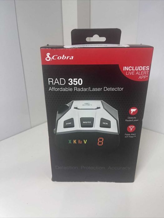Detector radar Cobra RAD 450 RAD 480i Rad 350 nou folosit open box