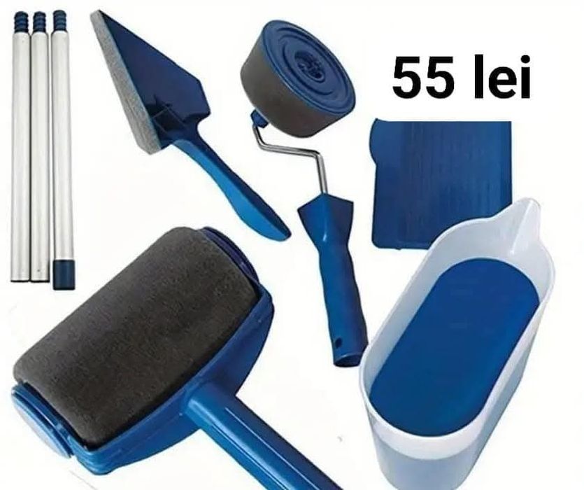 Set ptr zugrăvit fără a murdarii pe jos