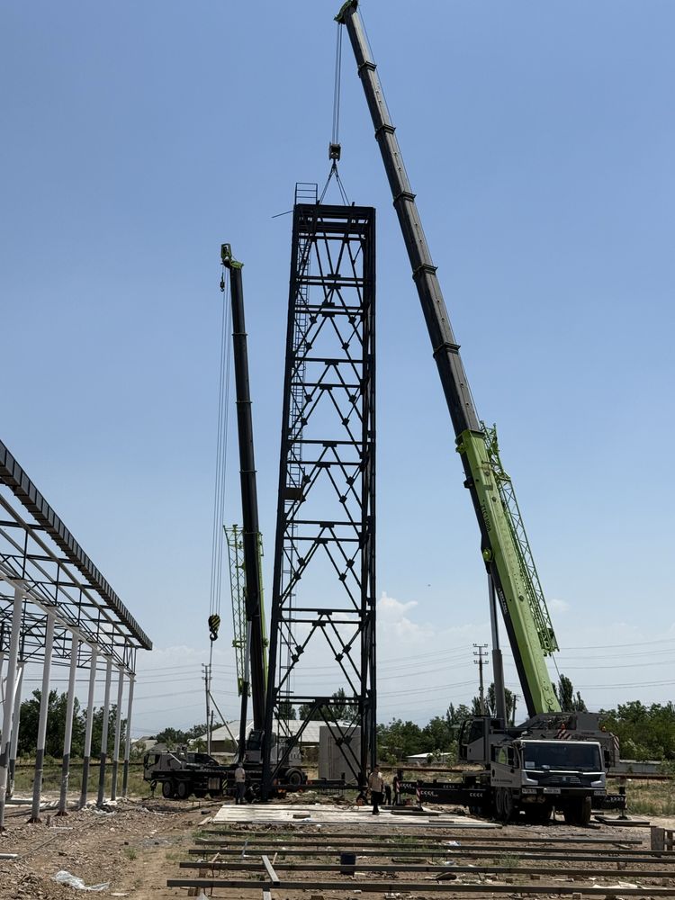Услуги автокранов 130 тонн, 100 тонн, 80 тонн, 55 тонн и 35 тонн