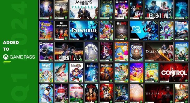 GAME PASS xbox uchun