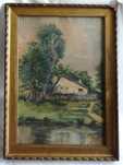 Vand/ Schimb Acuarela 1914 Tóth András
