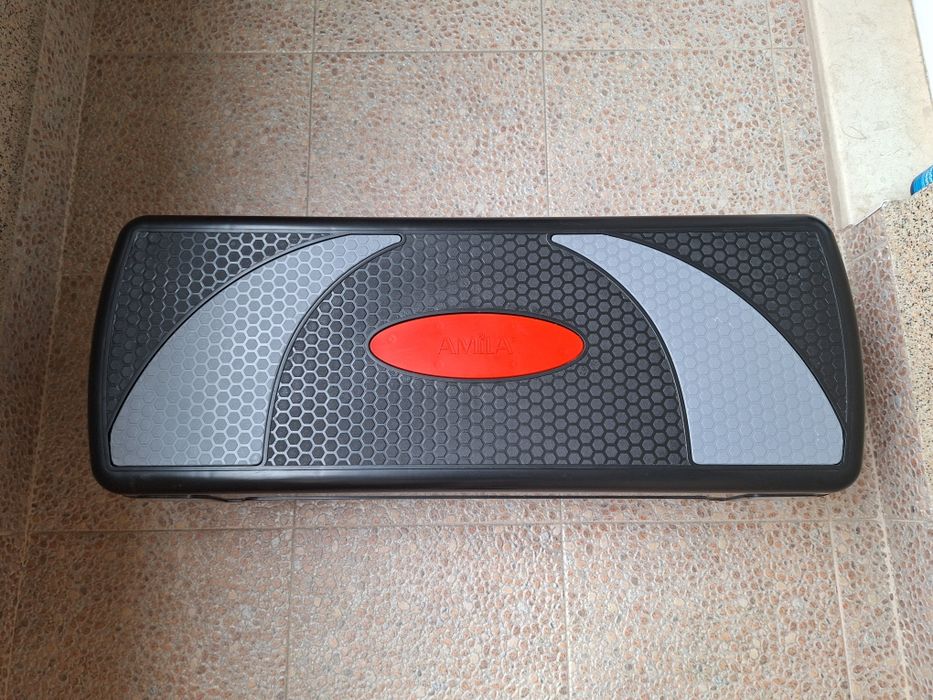 Фитнес степер за аеробика AMIILA регулируем на 3 нива, натоварване 350