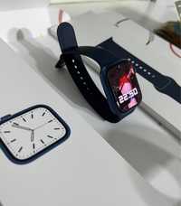 Смарт часы Apple Watch Series 7. 45 mm   Цвет тёмно синий