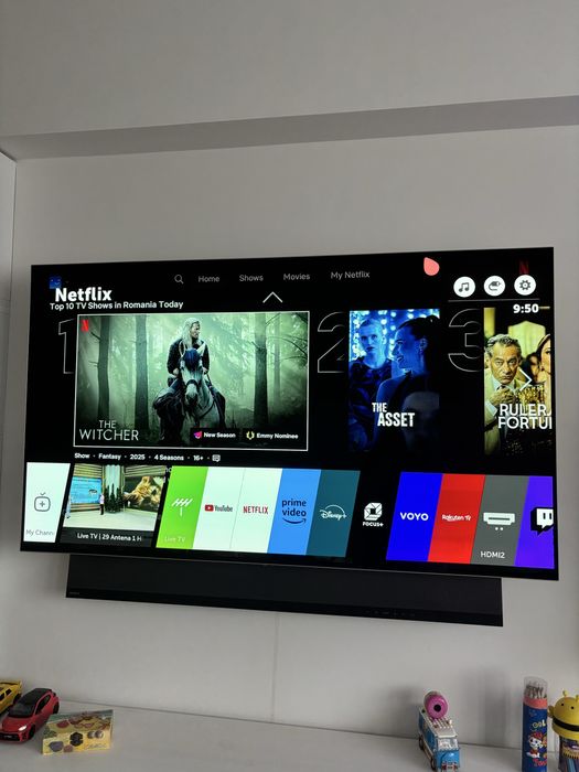 Lg oled 139cm + Sony sound bar