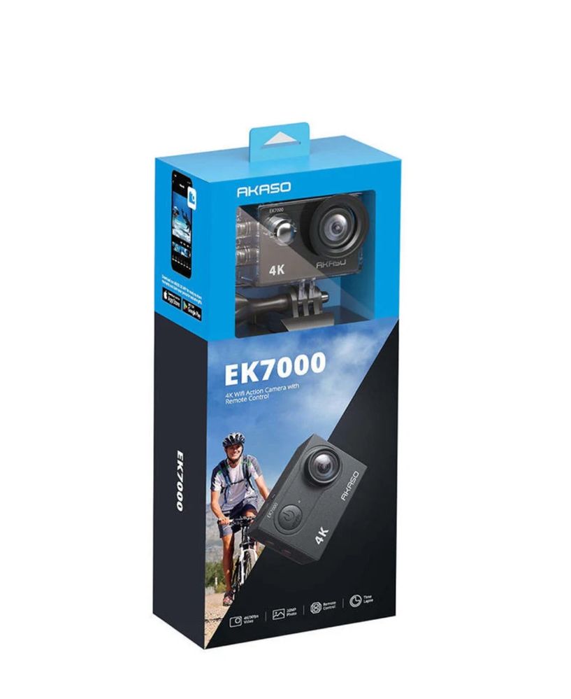 Екшън камера Akaso EK7000, 4K, 12M,