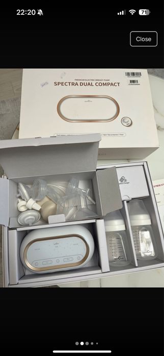 Pompa de sani spectra dual compact
