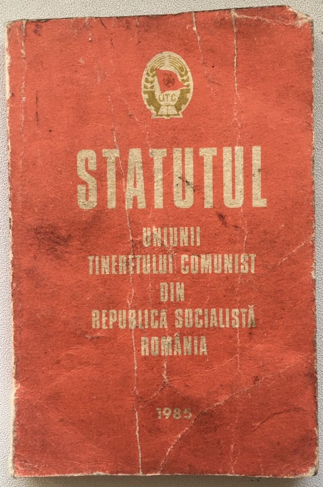 Statutul uniunii tineretului comunist din republica socialista romania