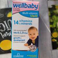 Нов витаминен сироп Wellbaby от 6 месеца до 4год.