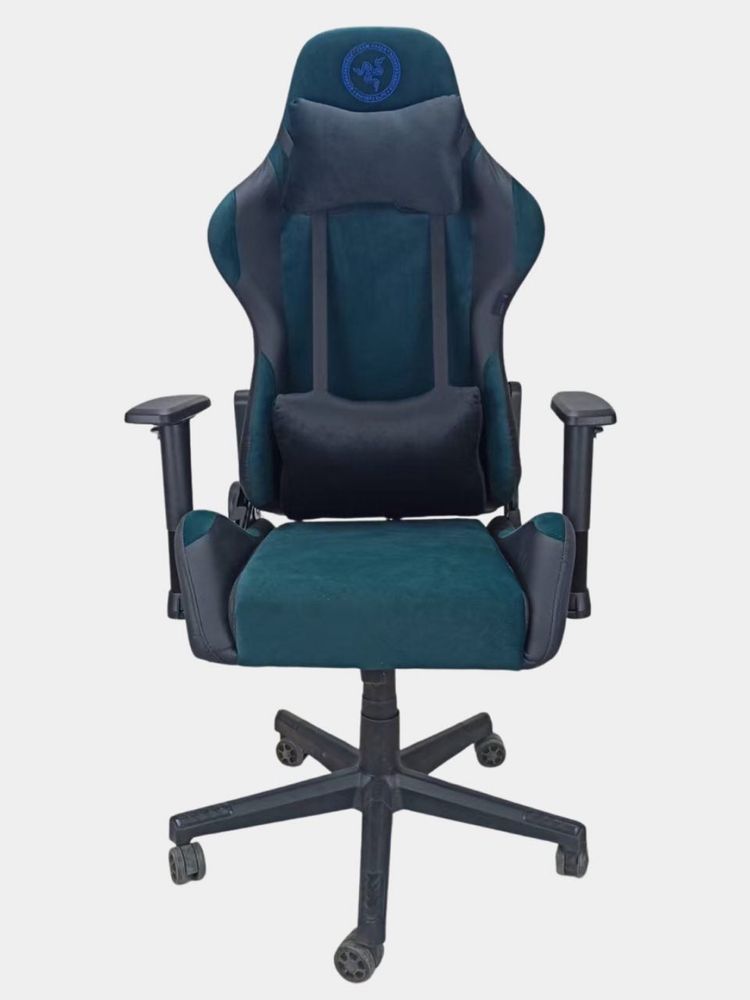 Игровое компьютерное геймерское кресло green igrovoy kresli