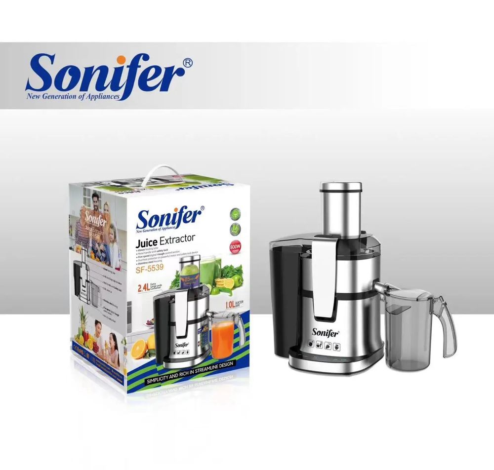 Многофункциональная цифровая Соковыжималка Sonifer SF-5539