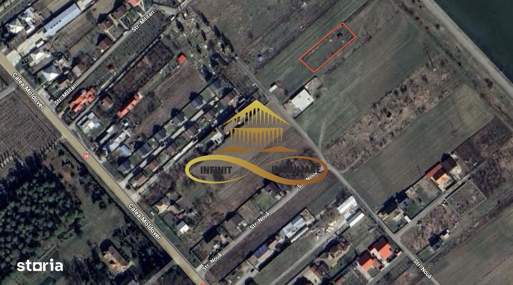 Teren cu Zonă Intravilană, Bacau-Lilieci, 1200 mp