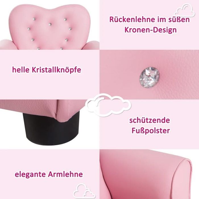 Детски фотьойл/диван HOMCOM