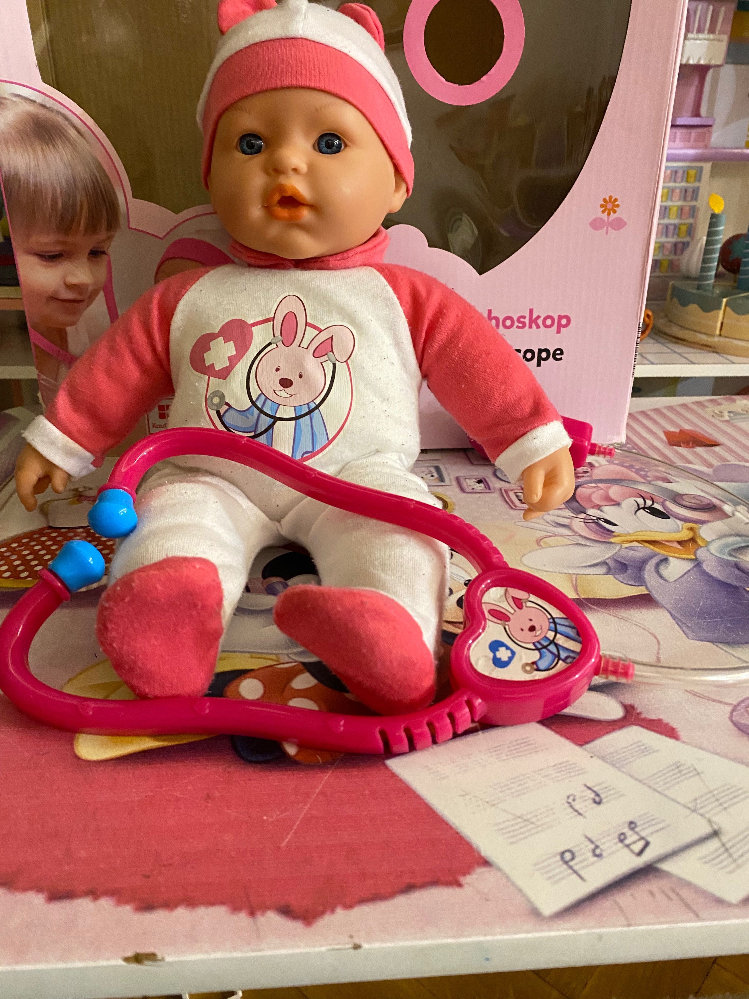 Jucărie bebeluș cu stetoscop