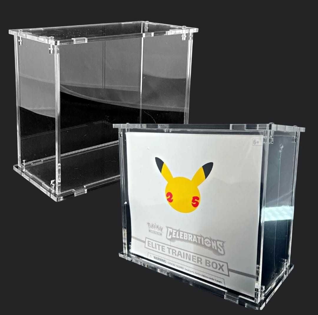 ACRYLIC Elite Trainer Box Protector -Protectie Premium Pokemon ETB NOU