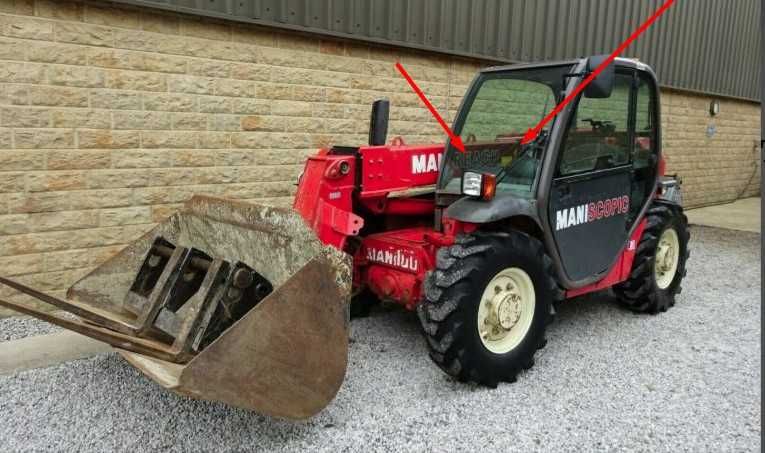 Parbriz/Geam/Luneta pt MANITOU MLT523,MLT526,MLT627,MLT732