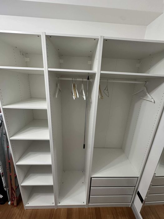 Dulap alb modern modular – 175x237x58 cm