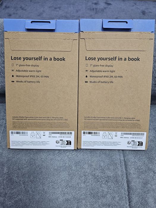 Электронная книга Kindle Paperwhite 12 Gen, версия 2024, 16Gb