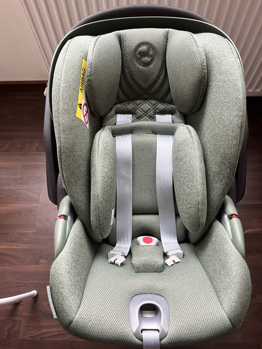 Scoica Cybex Cloud T Plus i-size, culoare Leaf green