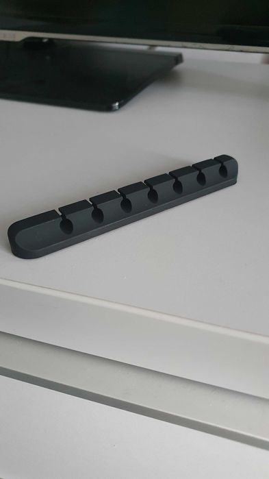 Set 2 buc organizatoare cabluri pentru birou 7 sloturi pc laptop