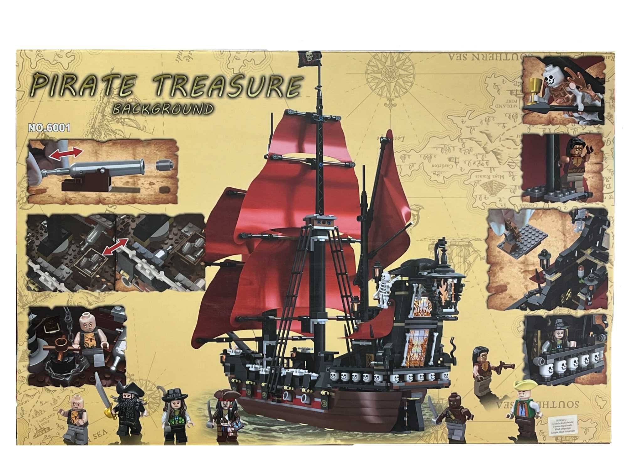 Конструктор “Pirate Treasure” 1207 детали +Бесплатная дос по гор. Таш.