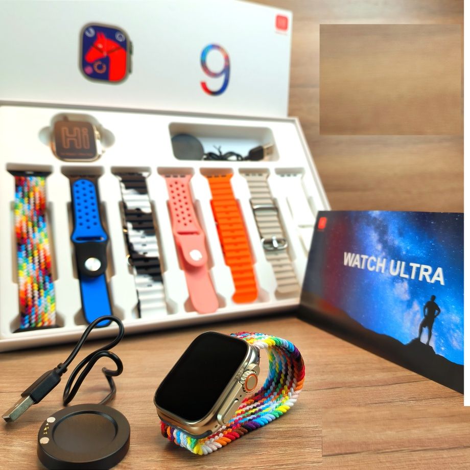Smart watch Ultra с 7 каишки и функция за обаждания