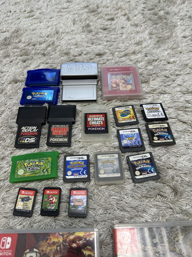 Nintendo switch pokemon ds gameboy leaf green soul silver sapphire