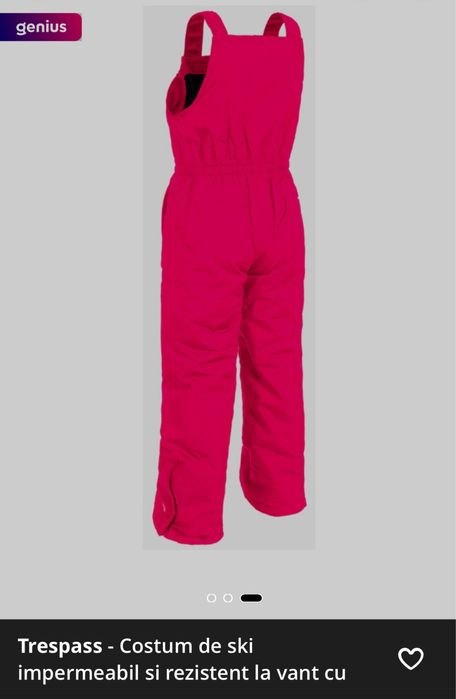 Vand costum skii Trepass