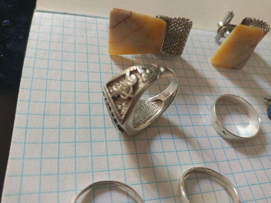 Продам 925 серебро Кольца. Цепочки.