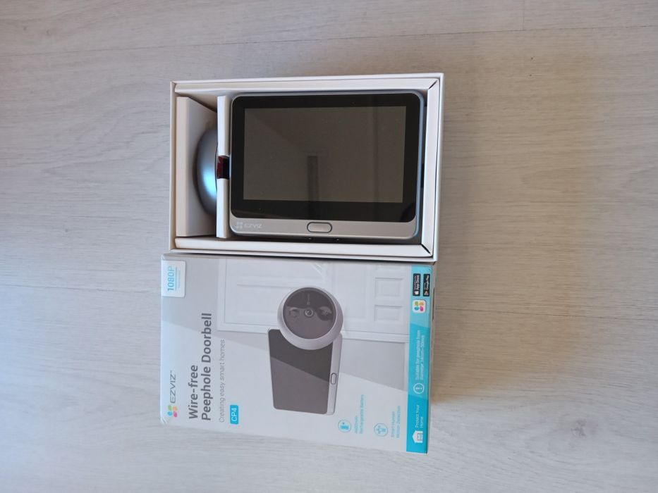 Безжичен звънец-шпионка EZVIZ CP4 1080P HD (Нова)