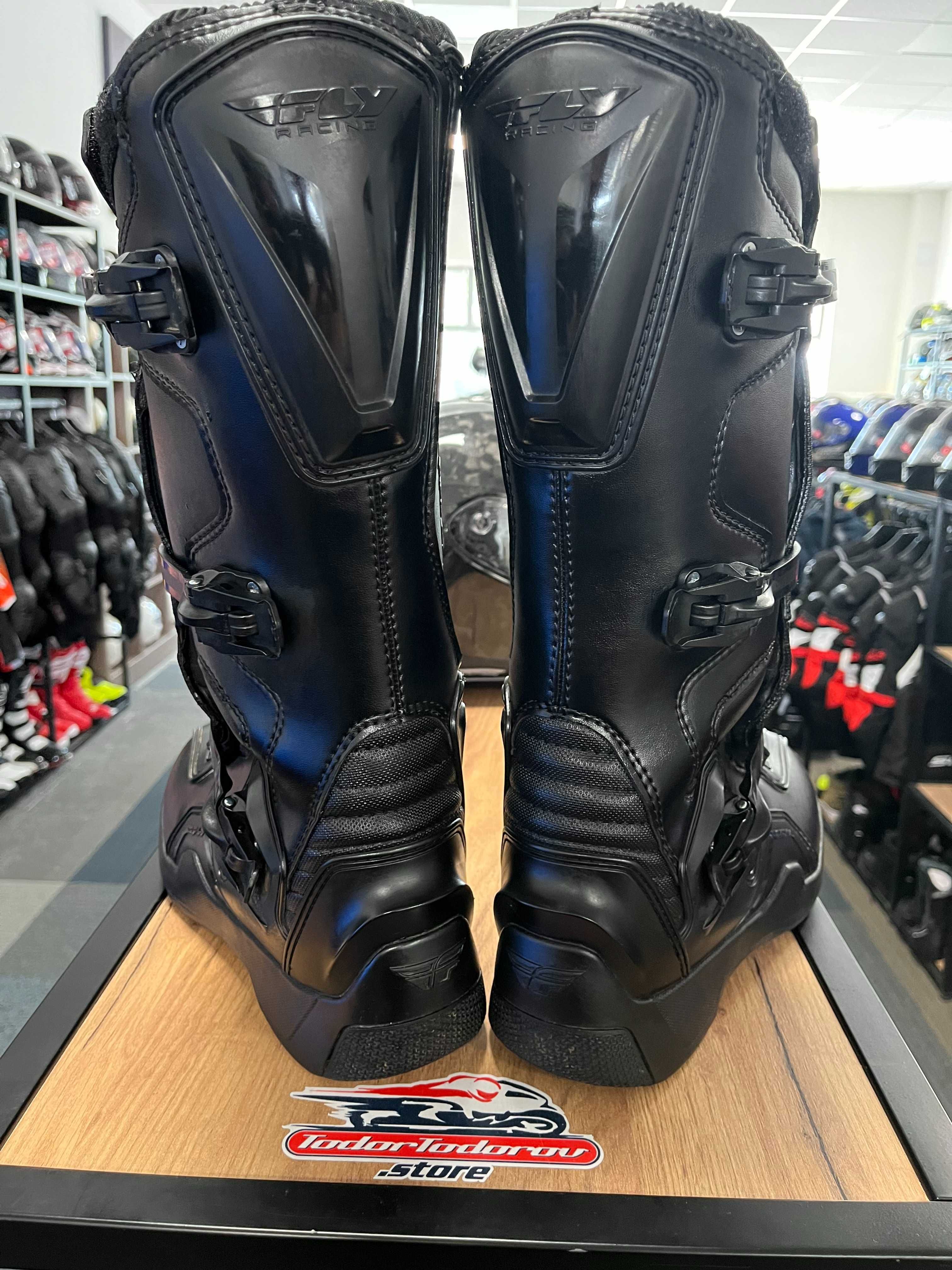 Ендуро мото ботуши FLY MAVERICK BLACK 45.5 всички протектори