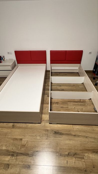 Pat dormitor 180/200 Pat o persoana 90/200 Saltea spuma memory