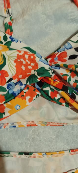 Costum de baie cu talie inalta marime mare XXL