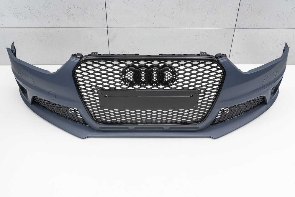 Комплект предна броня AUDI A4 B8 RS4 2011 - 2015 година СЛЕД ФЕЙС!