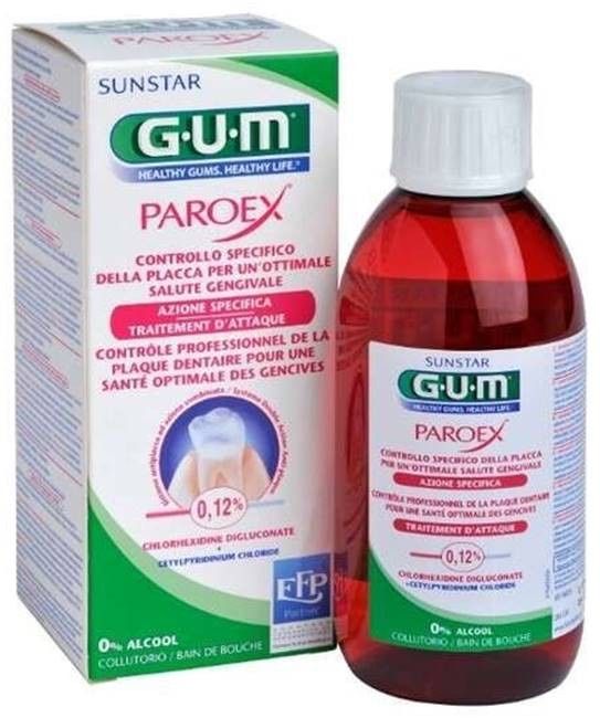 GUM Paroex 0.12% Вода за уста 300 ml