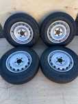 Set jante cu anvelope noi vara 205 75 r16c Continental Renault Master
