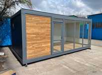 Container birou vestiar sanitar modular paza monobloc imbinate