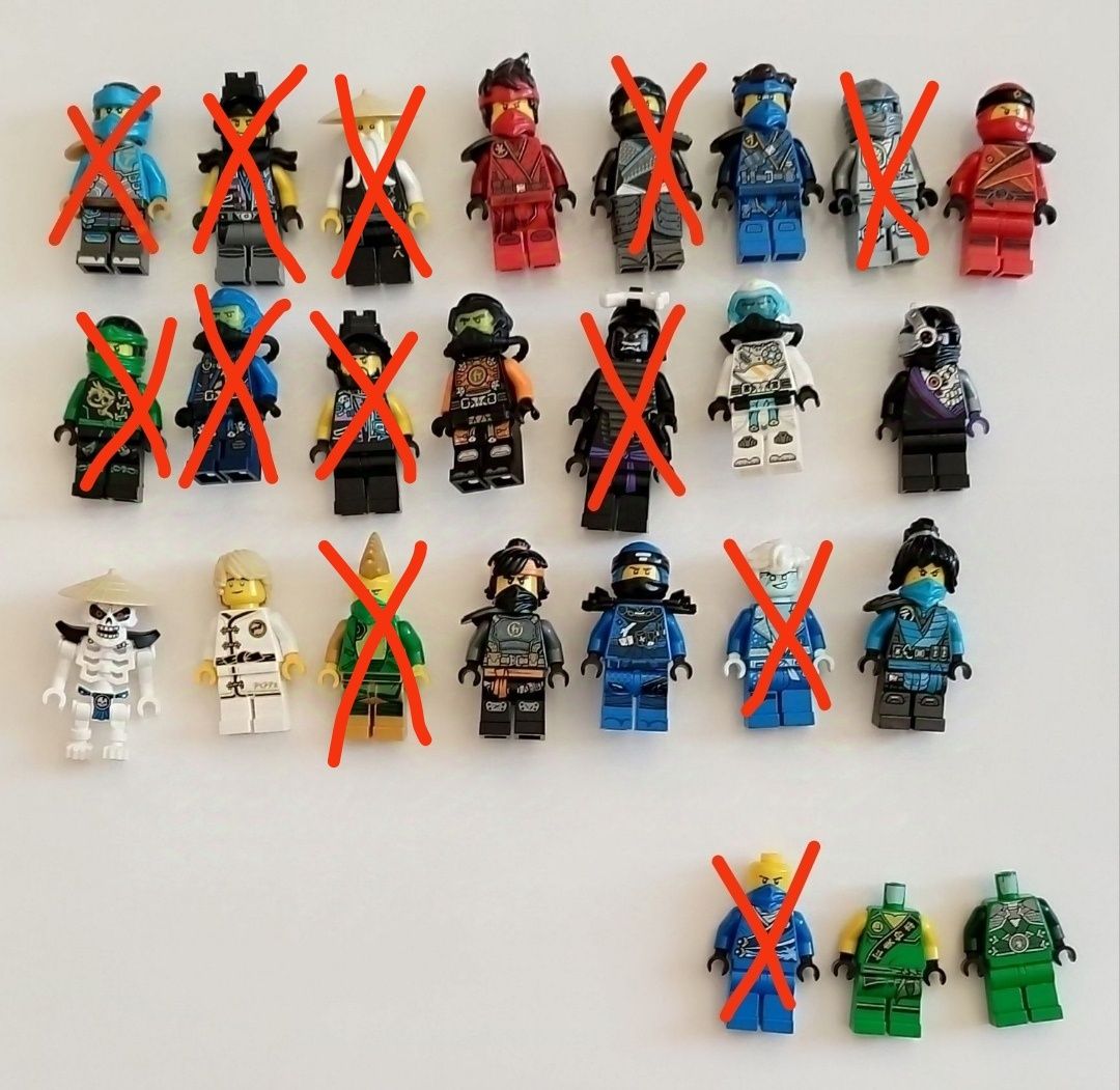 Lego Ninjago фигурки